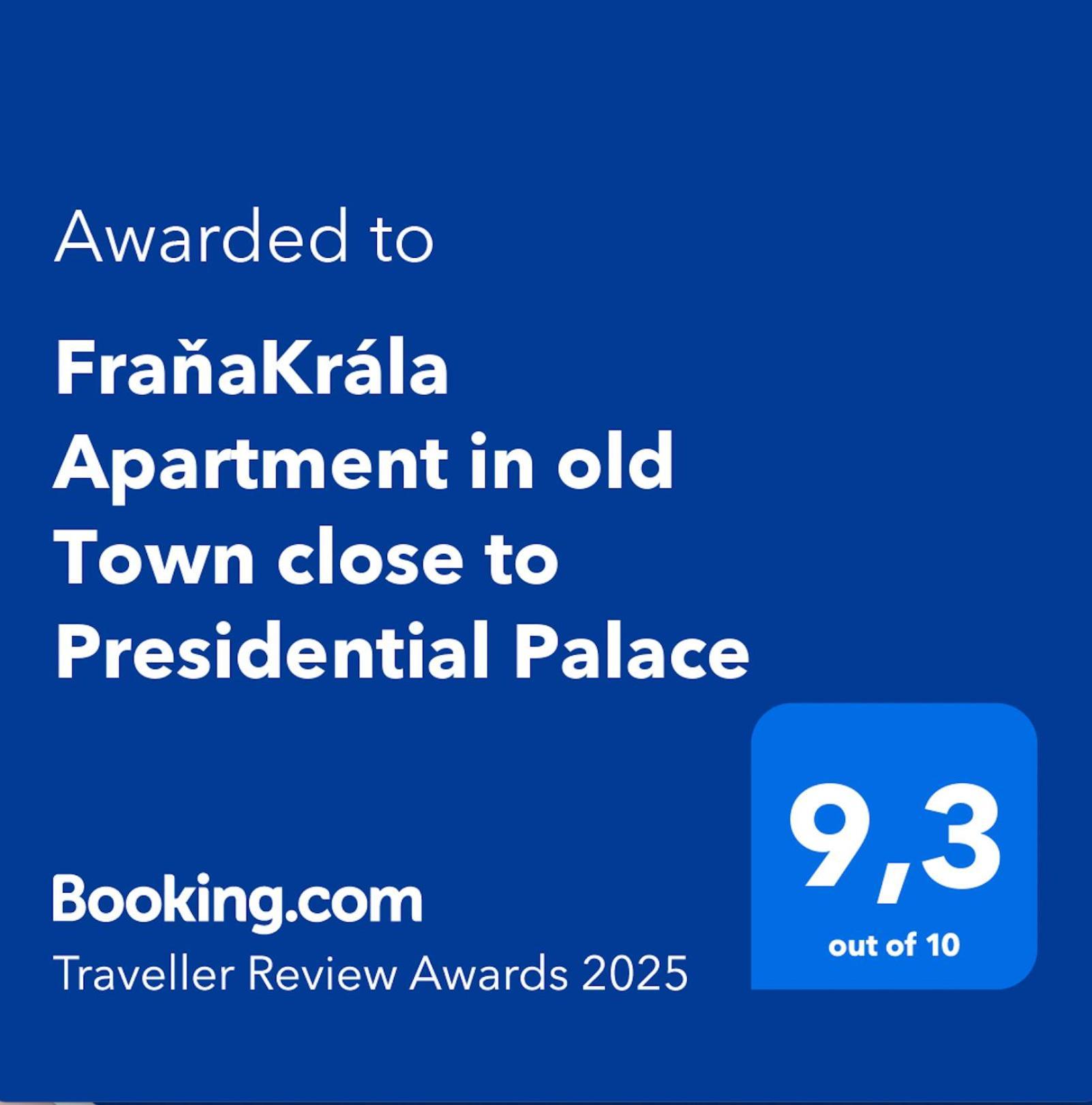 Franakrala Apartment In Old Town Close To Presidential Palace ブラチスラヴァ エクステリア 写真